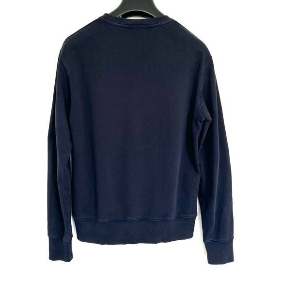 Acne Studios Mens Navy Casey Crewneck - Size Small - Picture 2 of 8